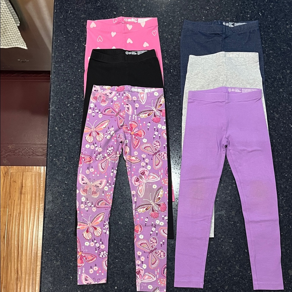 6 Pack Of Wonder Nation Kids Leggings